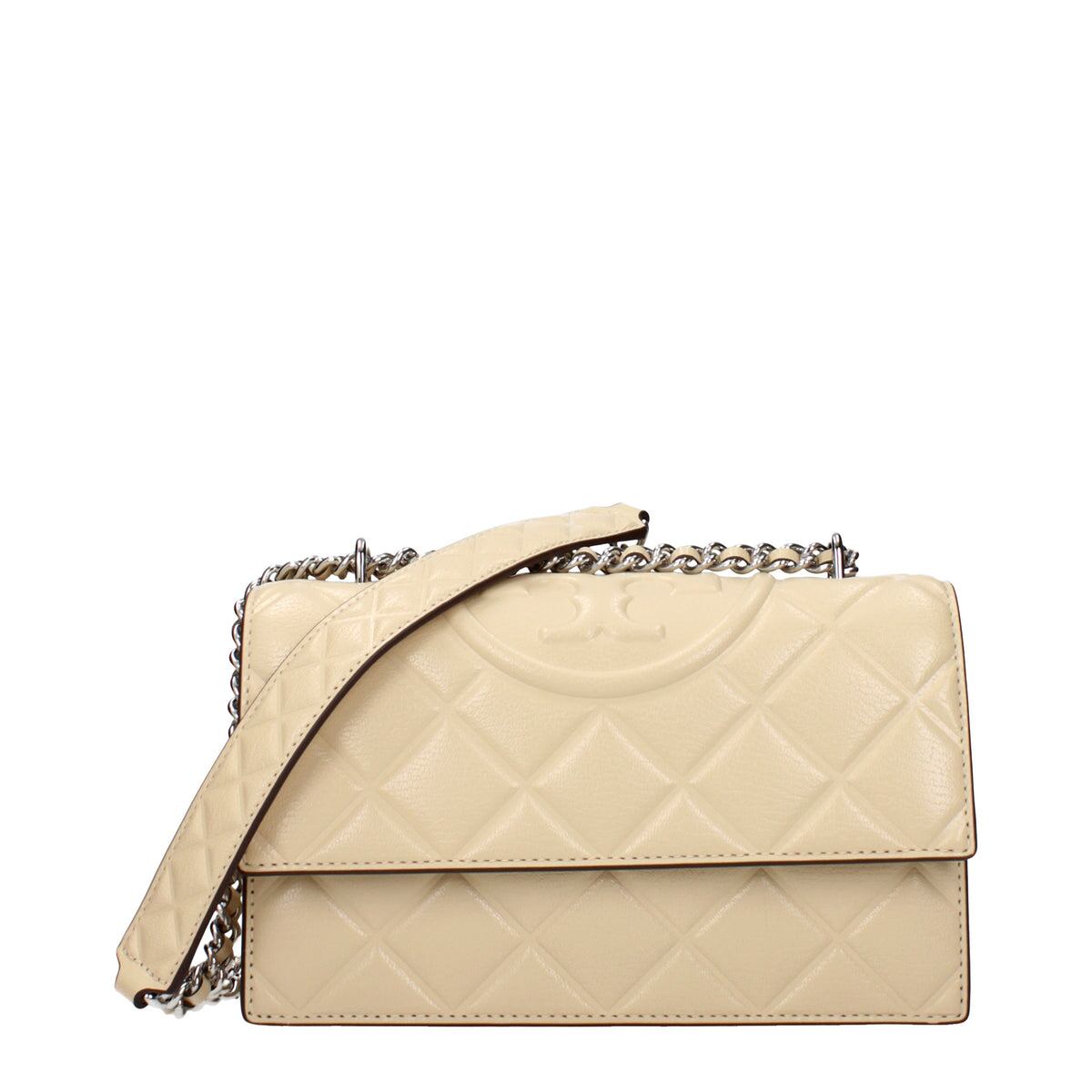 【新品】TORY BURCH トリーバーチ レディース クロスボディバッグ レザー ベージュ 164800701