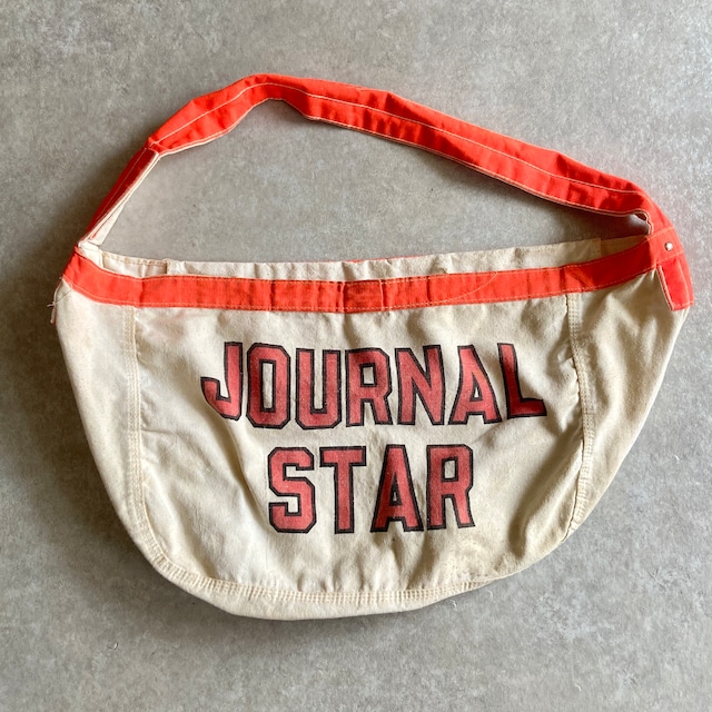 1960s  "JOURNAL STAR"  Newspaper Bag　H485
