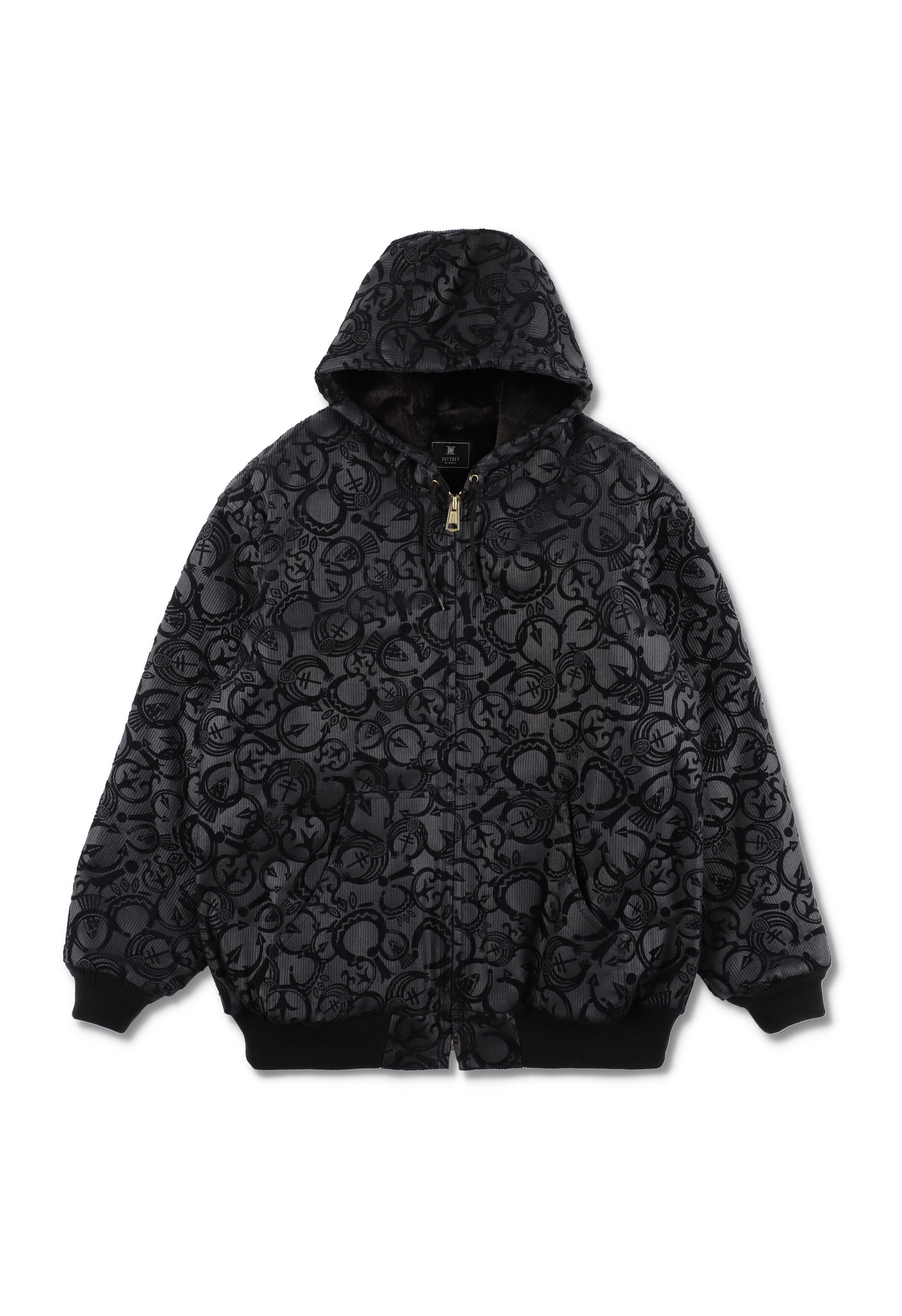 ジャケット・アウター TUITACICHAMBRAYTWILL LEOPARDJACKET BLACK CHAMBRAY TWILL LEOPARD JACKET BLACK | TUITACI OFFICIAL ONLINE STORE
