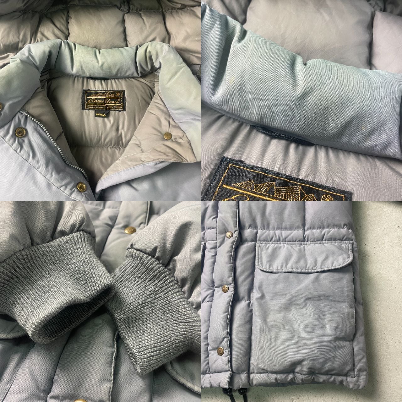 80年代 Eddie Bauer エディーバウアー カラコラムダウンパーカー  