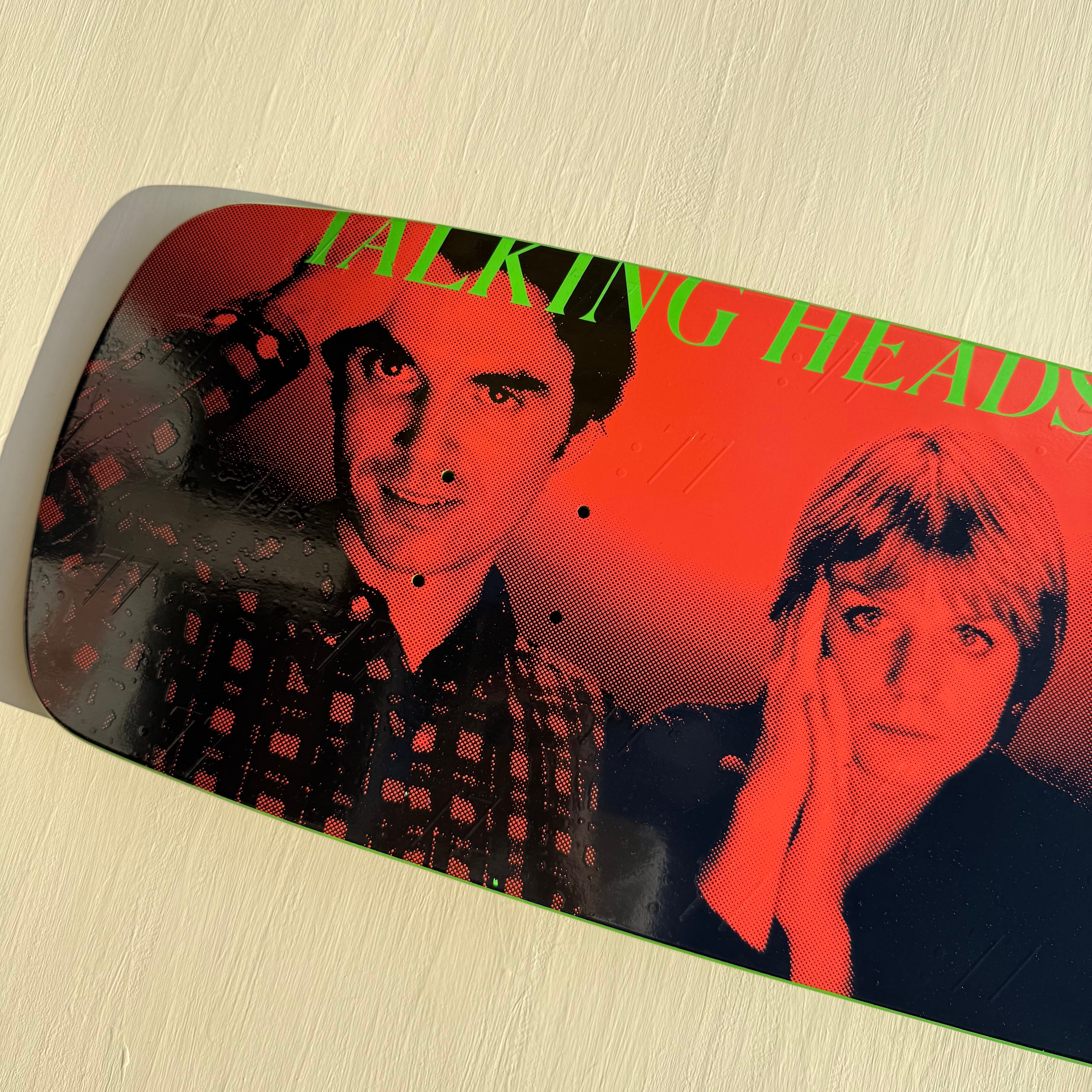 Talking Heads x Welcome Skateboards 