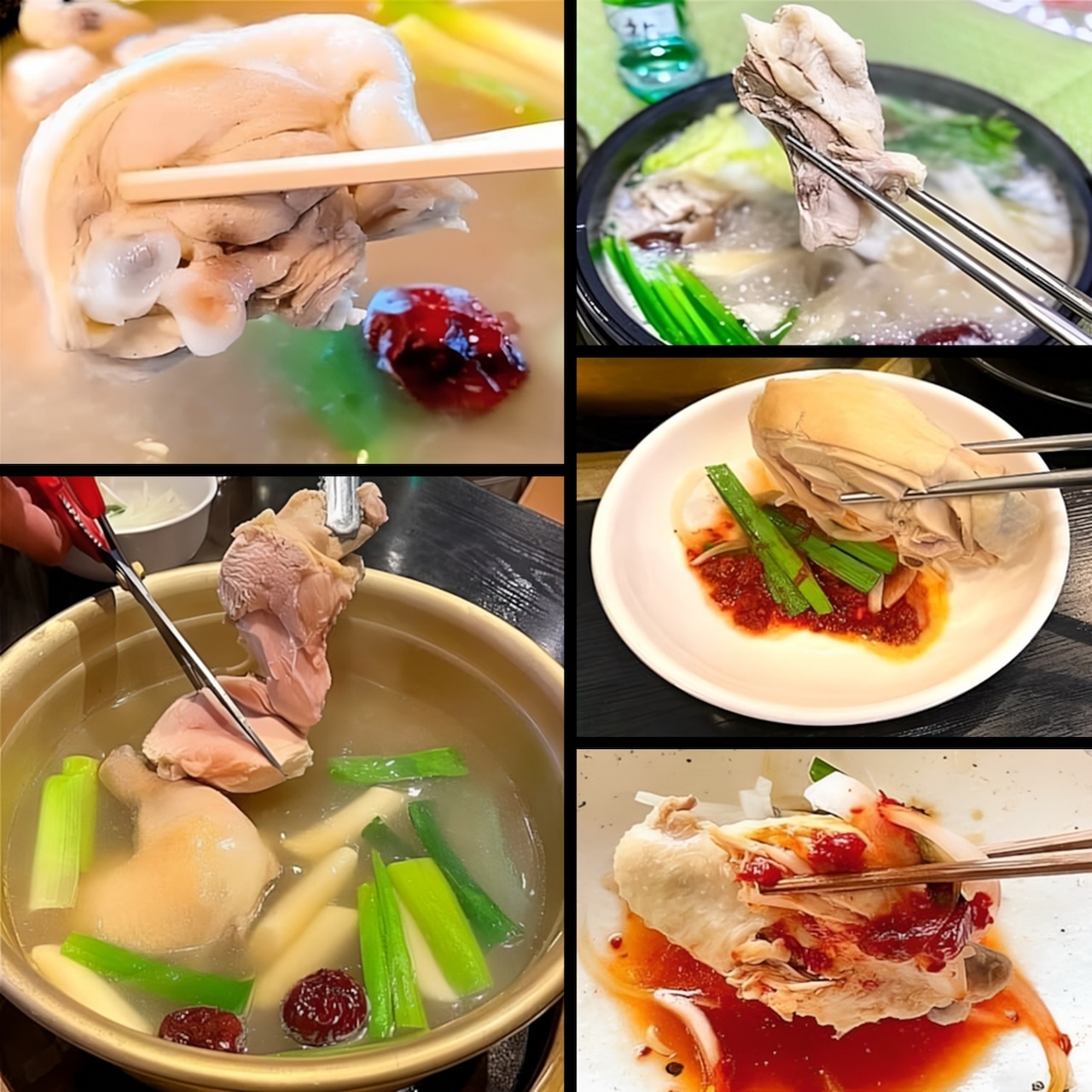 タッカンマリ半羽セット (約2~3人前) 総重量 約3.5kg