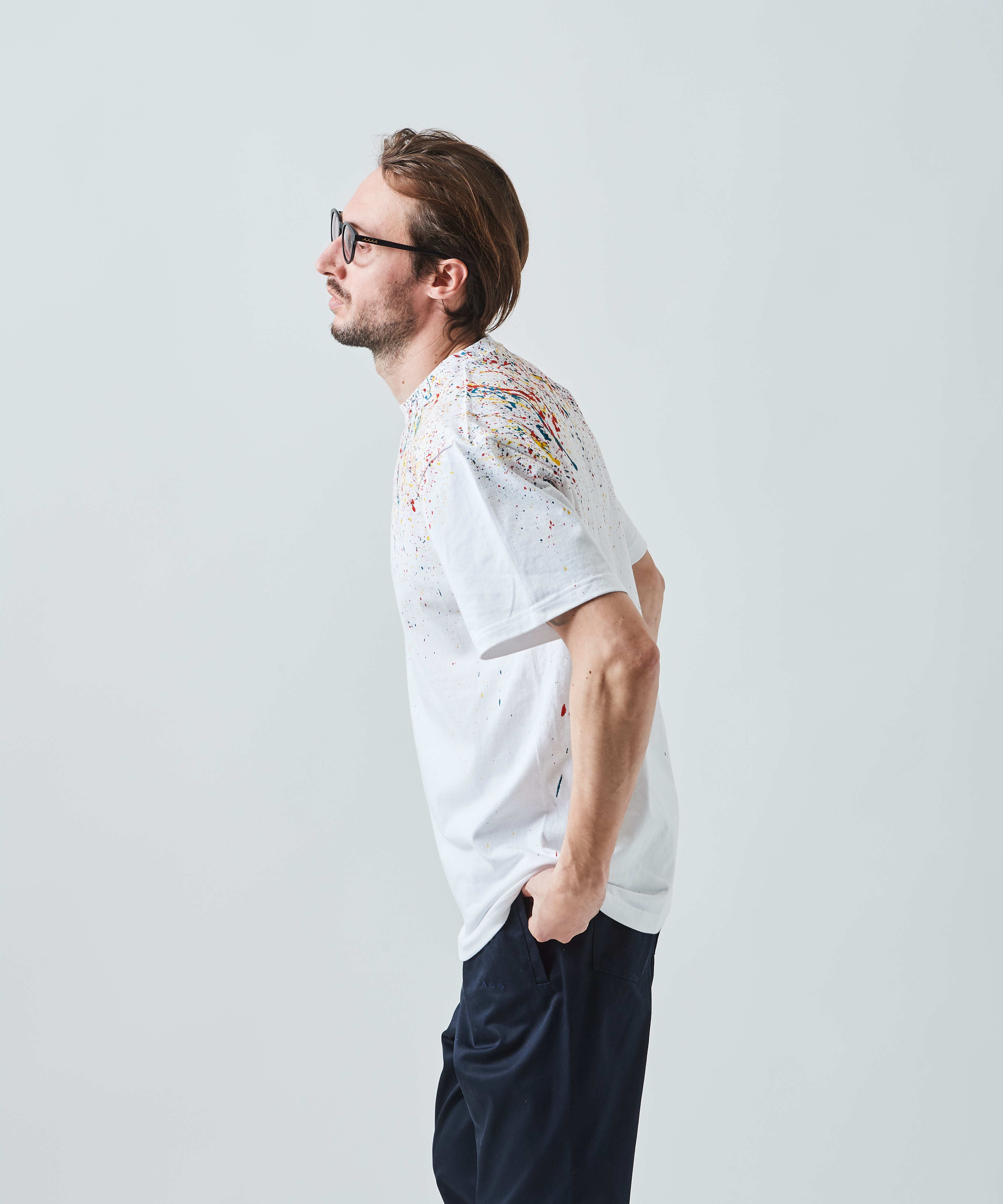 m.toushinさん♡ スプラッシュペイント Tシャツ | ACANTHUS ONLINE STORE