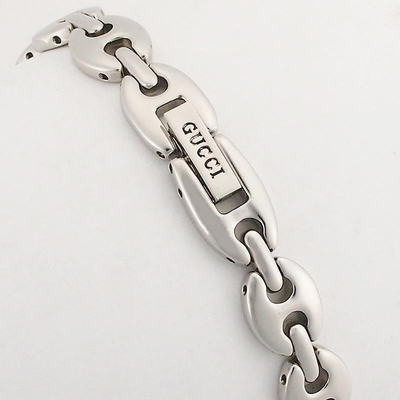 グッチ GUCCI チェンジベゼルウォッチ 11/12.2 シルバー クオーツ 仕上