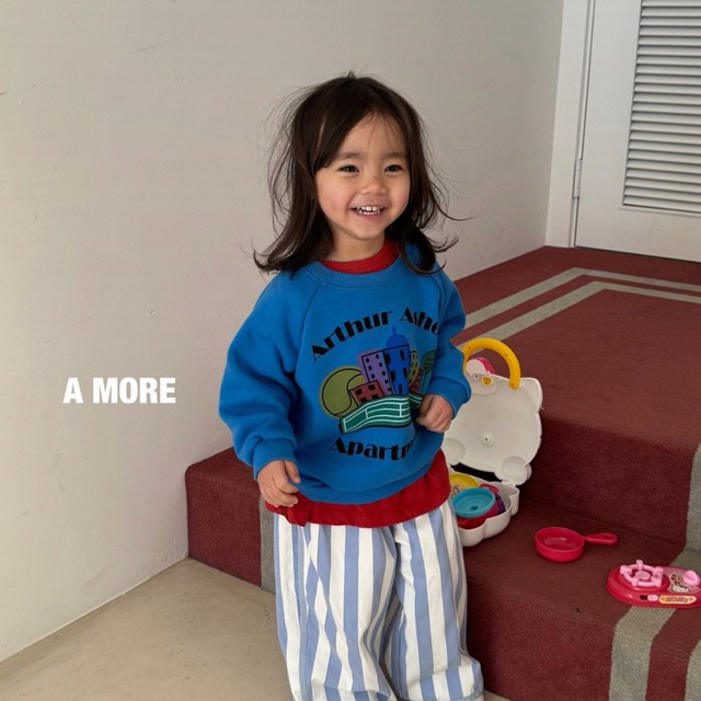 《送料無料》予約:アパートトレーナー【AMORE】※ジュニアサイズ