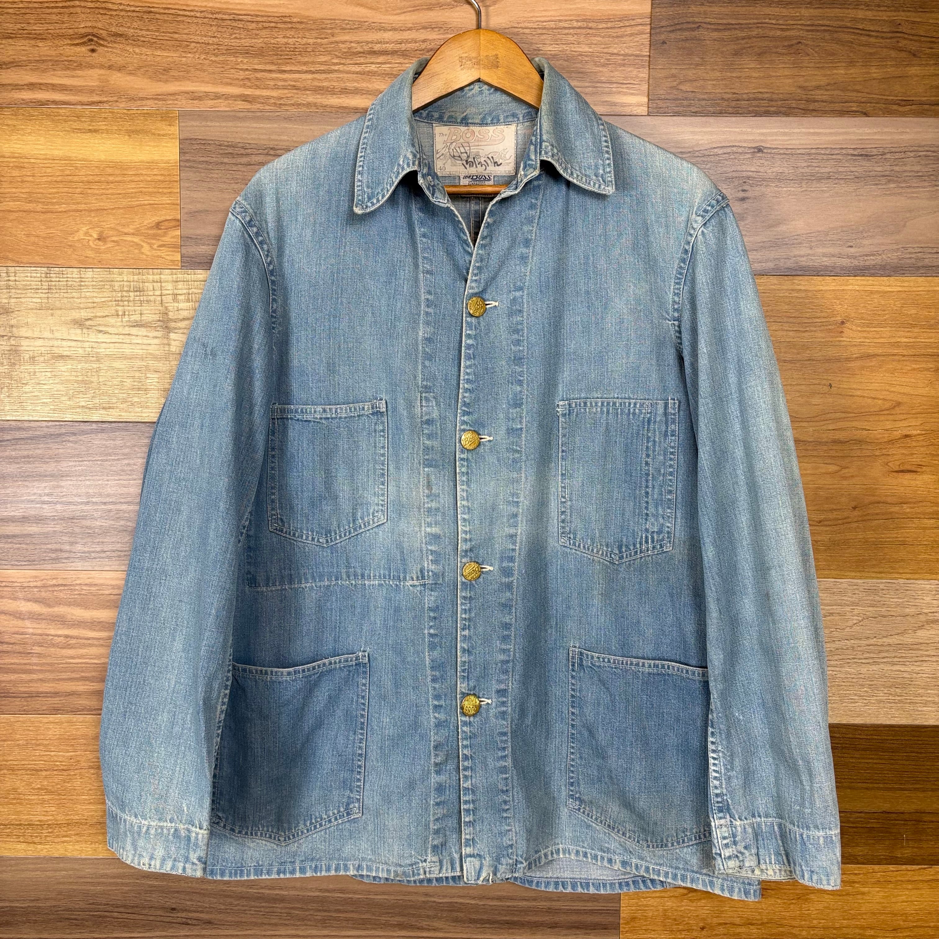 SPECIAL 30s THE BOSS チェンジボタン デニム カバーオール サイズ 40