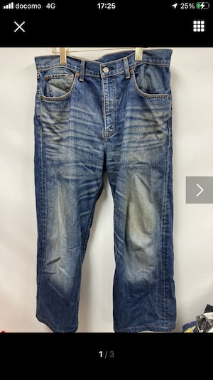 Levi’s534-0021デニムパンツ　w35