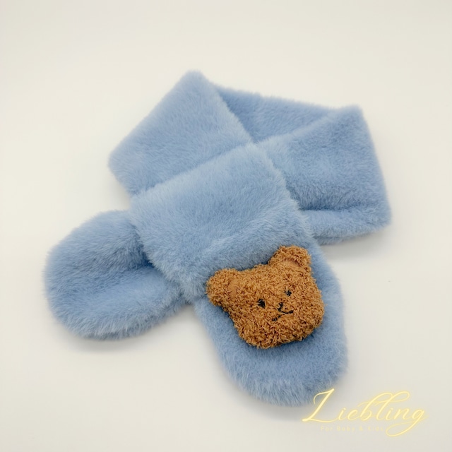 【即納】bear muffler