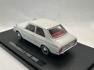 【エブロ】 1/43  トヨタ カローラ 1100 1966(白)買取品