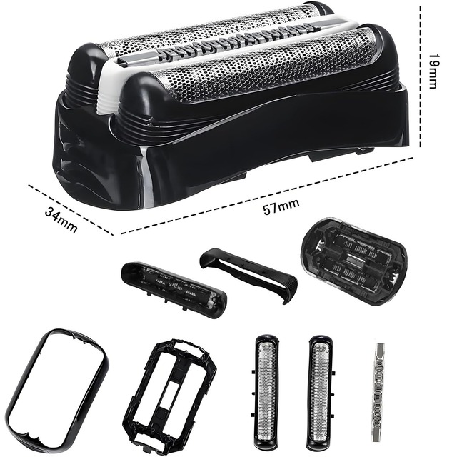 ブラウン対応 替刃 シリーズ3 32B 3010s 3020s 3040s 3080s 310s 320s 350cc 32S 21B 21S セット刃 メンズシェーバー替刃 互換品 シェーバーアクセサリー 交換部品 電気シェーバー交換ヘッド カミソリアクセサリ