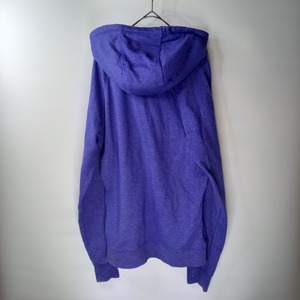 ノースフェイス　プルオーバーフーディー　パーカー　裏起毛　パープル　ビッグロゴM