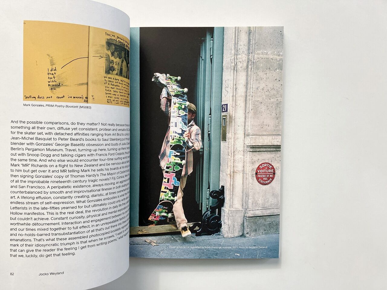 マーク・ゴンザレス Mark Gonzales | Non stop poetry : the zines of