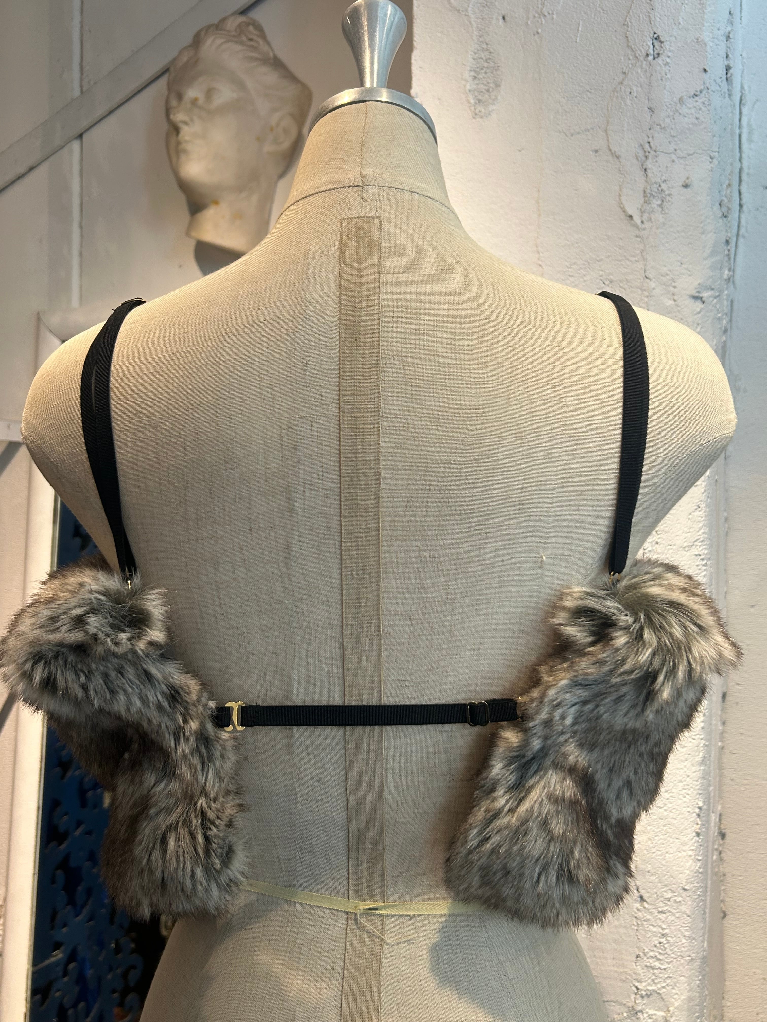 FUMIETANAKA animal fur bustier | AAR