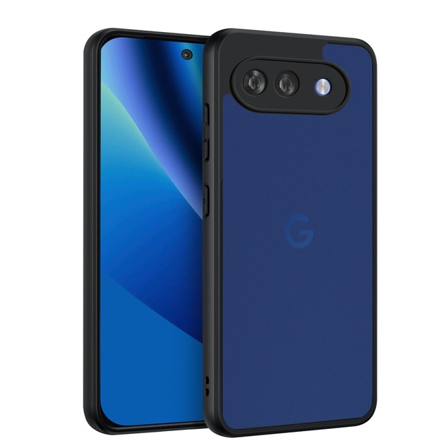 Hinnwer Google Pixel 10a ケース 用 半透明 マット 保護ケース PC + TPU 薄型 軽量 耐衝撃