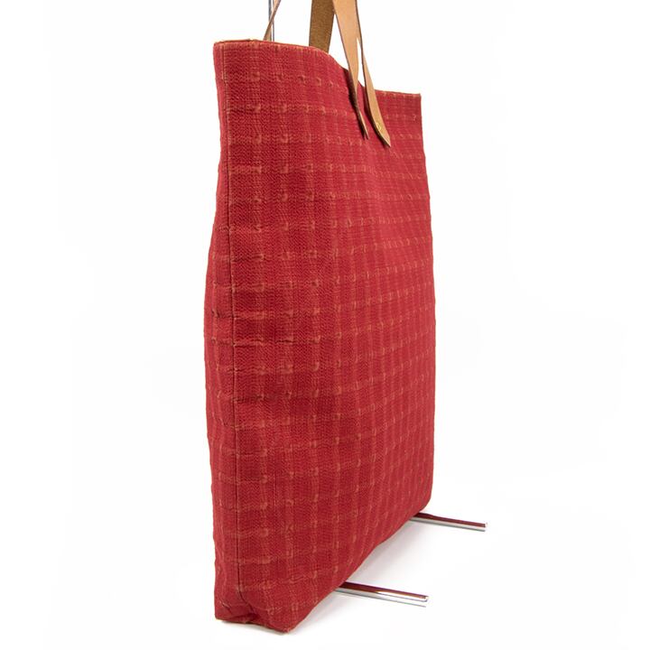 本物・送料無料・良品】HERMES・エルメス・トートバッグ(アメダバ