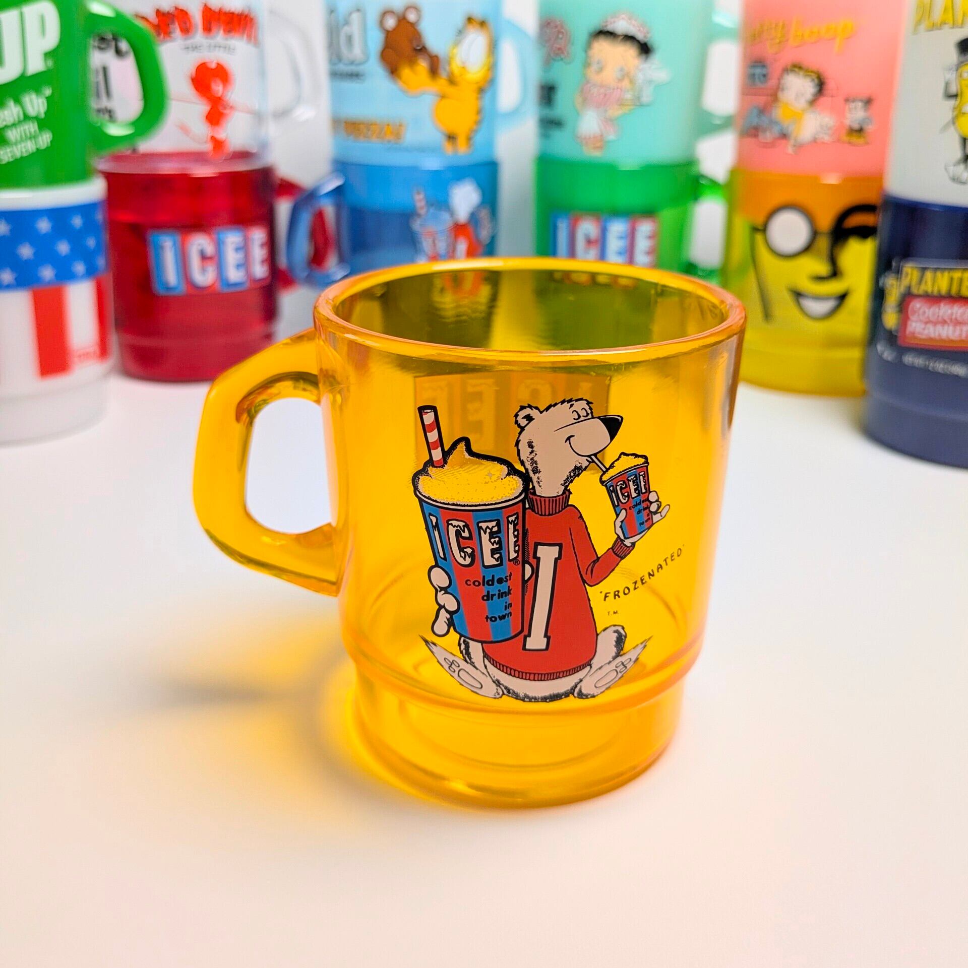 【 STACKING MUG / スタッキングマグ   積み重ねられるマグ  】 ICEE(アイシー) / プラスティックマグ 〚アメリカン雑貨 アメトイ〛
