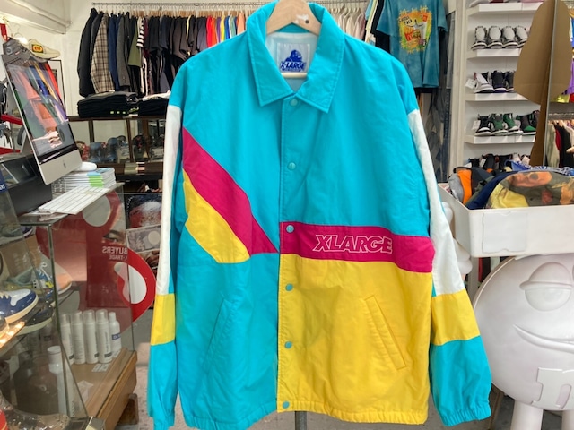 XLARGE OVERSIZED NYLON TEAM JACKET X-LARGE LIGHT BLUE 30KB2732