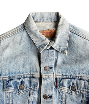 Vintage 80s re make denim jacket -LEVI'S / Led Zeppelin-