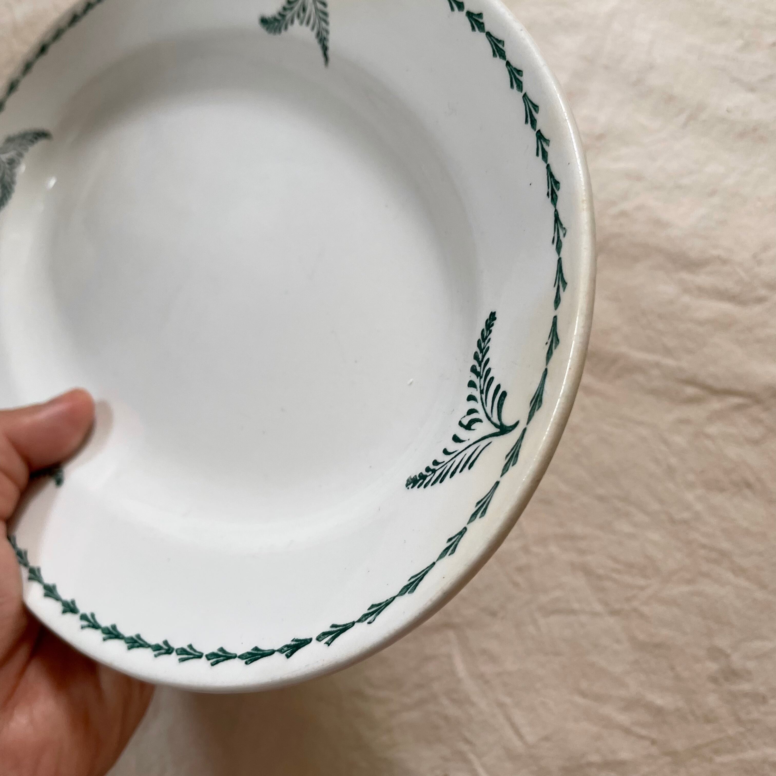 old ARABIA オーバル深皿 大小 2点set オールドアラビアのオーバルプレート2 | tsuitachi craft&brocante