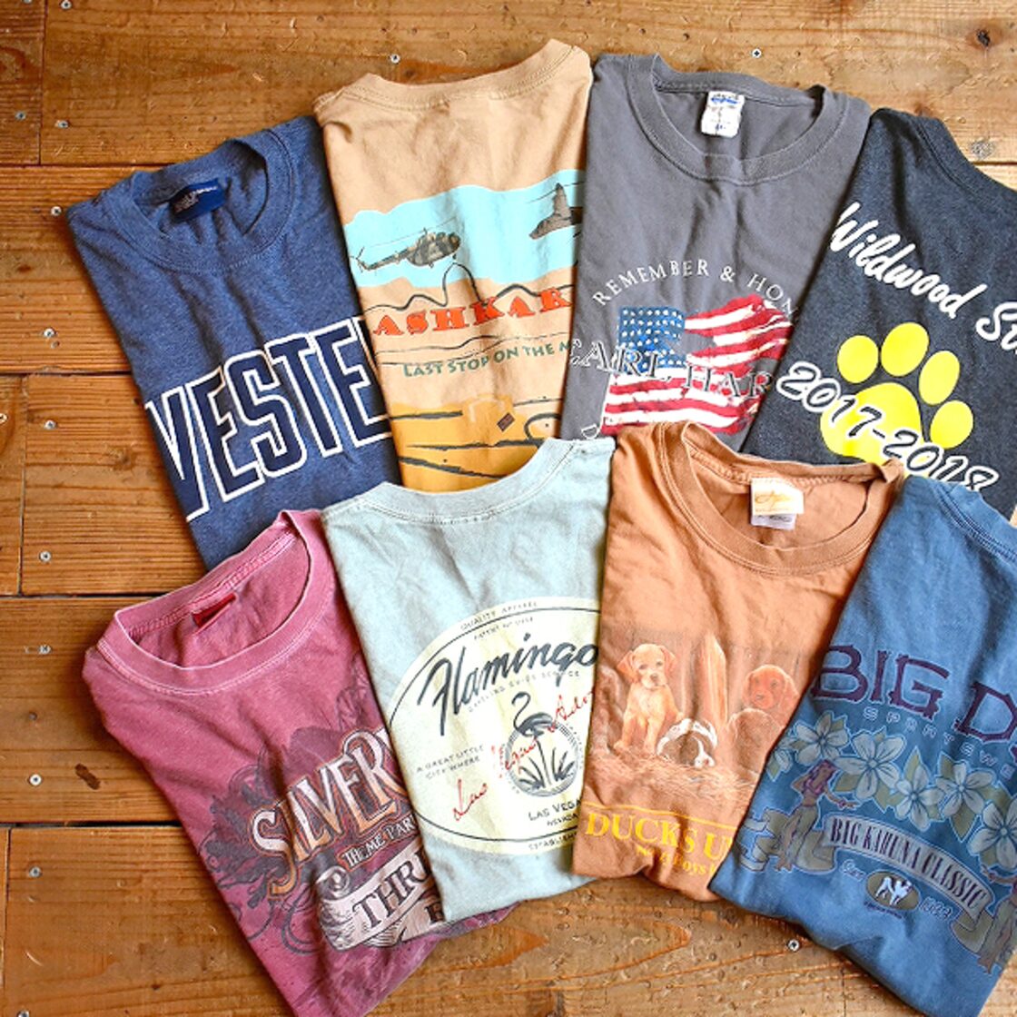 1点物◇USA製BIG DOGSビッグサイズ4XLプリントTシャツ古着メンズ 