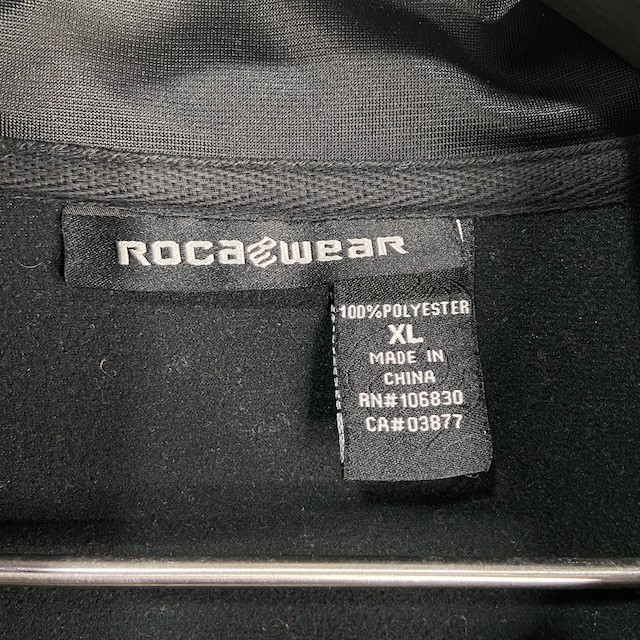 『送料無料』ROCAWEAR ロカウェア トラックジャケット ジャージ ブラック XL