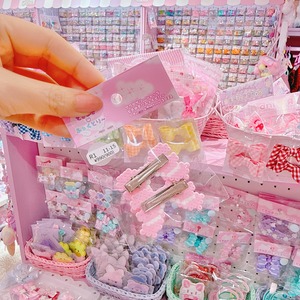 【R1】11-15ハートリボンツインヘアクリップ