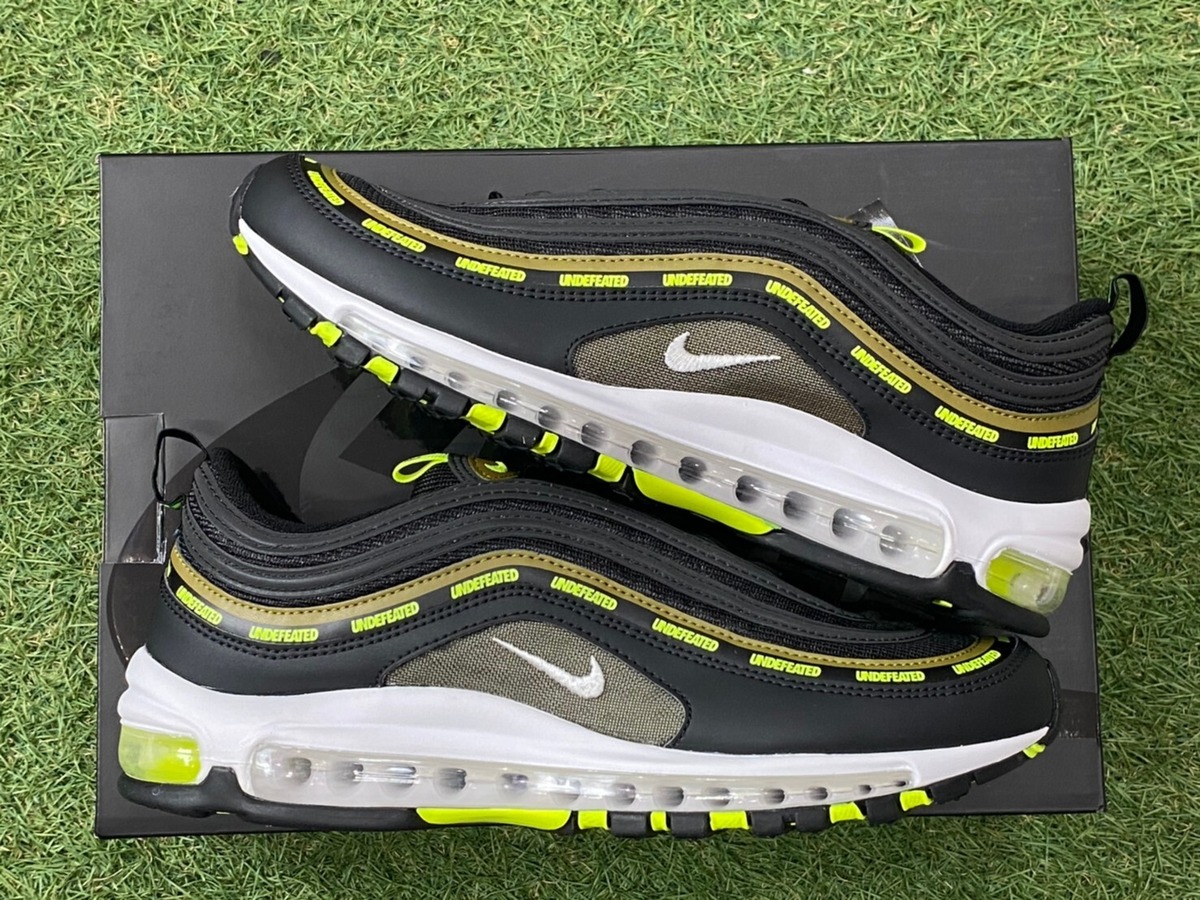 NIKE × UNDEFEATED AIR MAX 97 / UNDFTD BLACK/VOLT 27.5㎝ DC4830-001 60KC4457  | BRAND BUYERS OSAKA