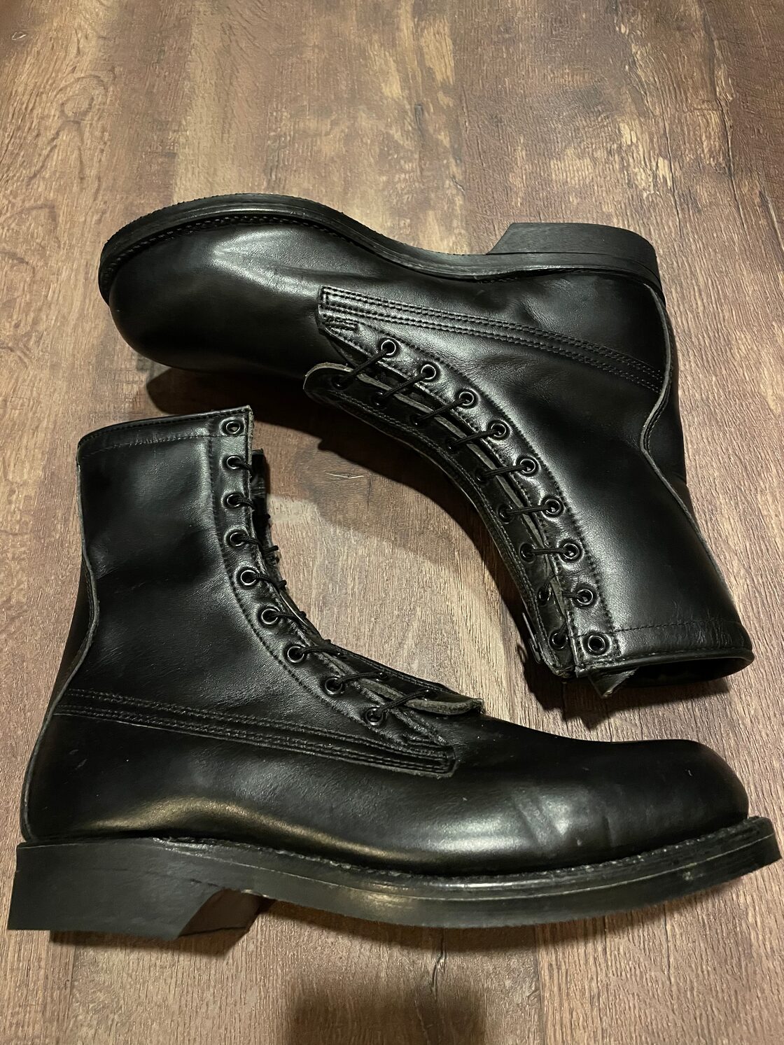 80年代 vintage U.S.ARMY アメリカ陸軍 センタージップ ブーツ 靴 