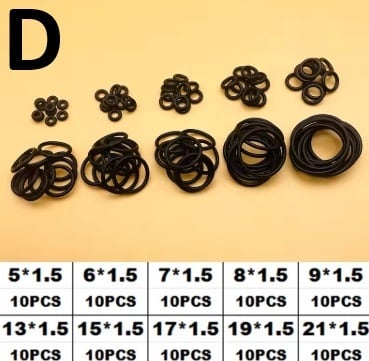 高品質 スペア Oリング セット【送料無料】【NBR ニトリル】【復活