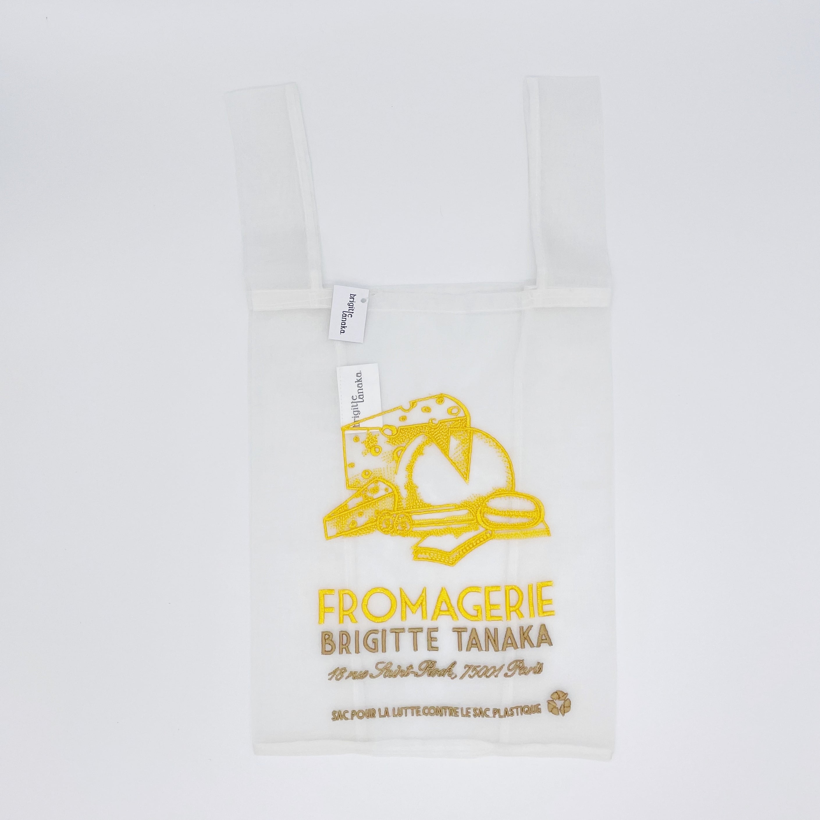 BRIGITTE TANAKA】オーガンジーバッグ(Fromagerie) | パリシェモア BRIGITTE TANAKA】オーガンジーバッグ(Fromagerie) | パリシェモア