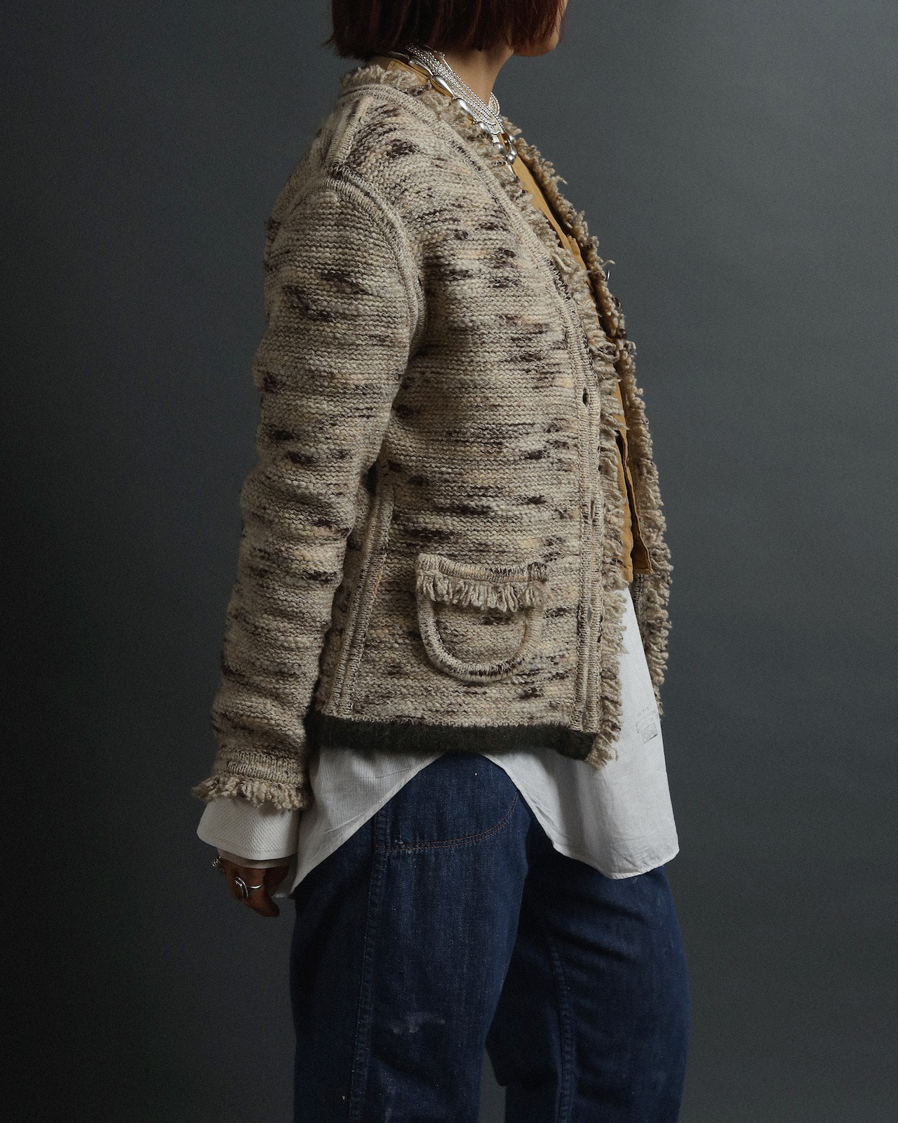 1999's Chanel / Knit Jacket - 1 Green