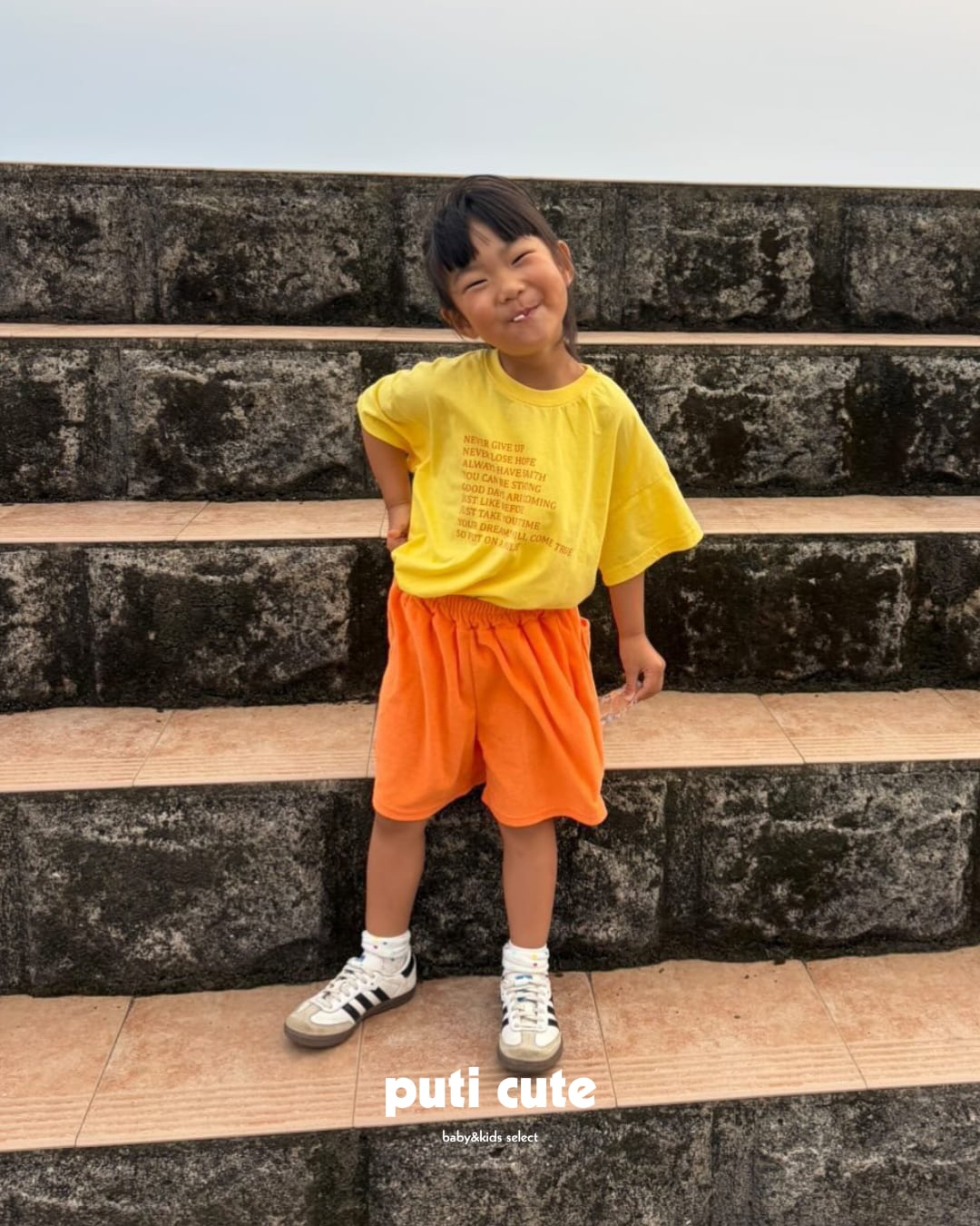 80-100 ꒰ 即納 ꒱ Fanta terry pants / Pepper ⸝⋆