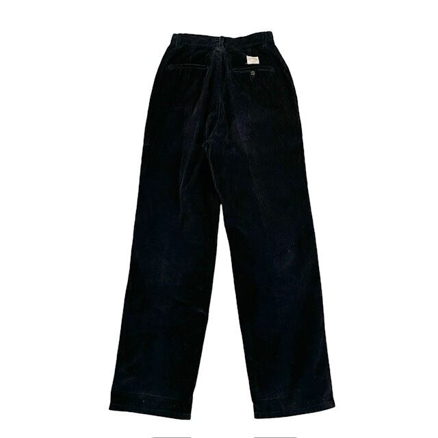中古 ラルフローレン RALPH LAUREN POLO CORDS コーデュロイ パンツ 黒 90s レディース S~M サイズ 相当 | 古着リユース工房inotori 中古 ラルフローレン RALPH LAUREN POLO CORDS コーデュロイ パンツ 黒 90s レディース S~M サイズ 相当 | 古着リユース工房inotori