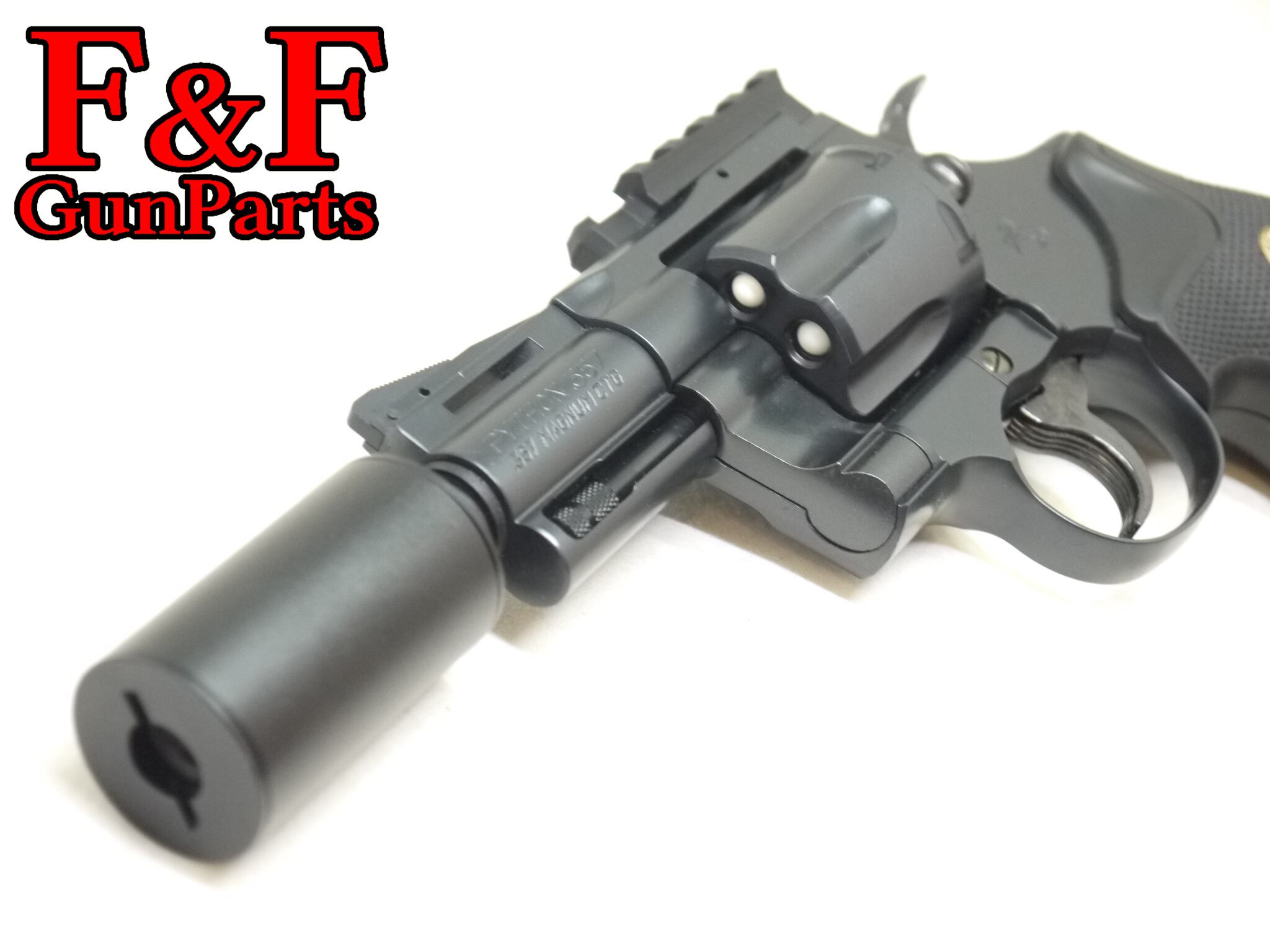 東京マルイ パイソン.357 2.5in対応 11mm正ネジ マズルアダプター(Ver.ブラック Ver.シルバー)