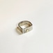 Vintage 925 Silver Modernist Ring