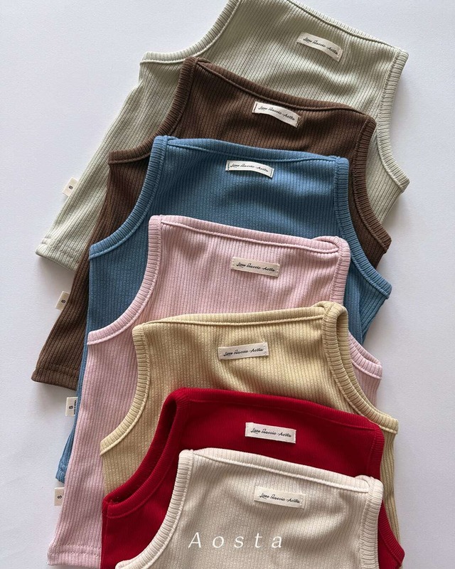 予約⌇aosta / Everyday sleeveless T