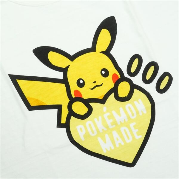 POKEMON MADE GRAPHIC T-SHIRT ピカチュウ 白 XXL