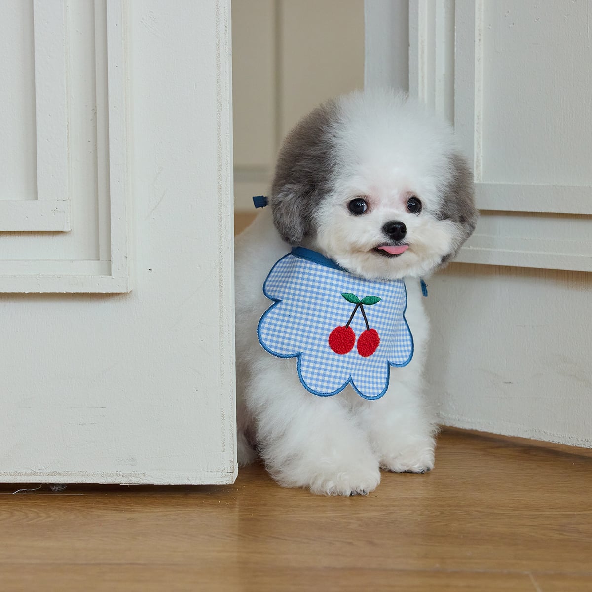 即納【BURGERS】Burgers Fruit Dog Bib (Cherry)