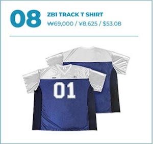 ZB1 ファンコン Tシャツ BLUEMANSION もごつ現地購入!予約販売/ 2025 ZEROBASEONE FAN-CON [BLUE