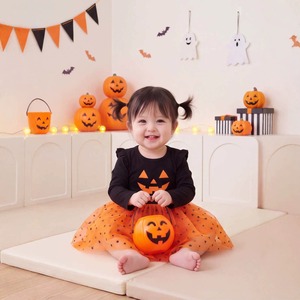 【ハロウィン】かぼちゃワンピース