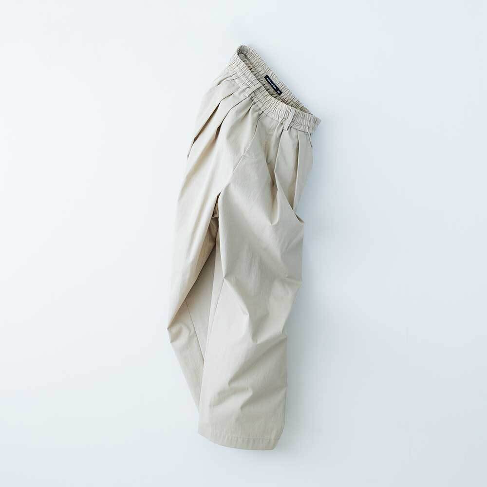 nicholson&nicholson タックイージーパンツ