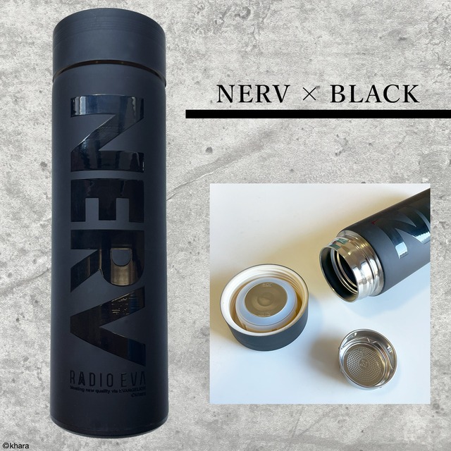 NERV Thermo Mug Bottle (BLACK)