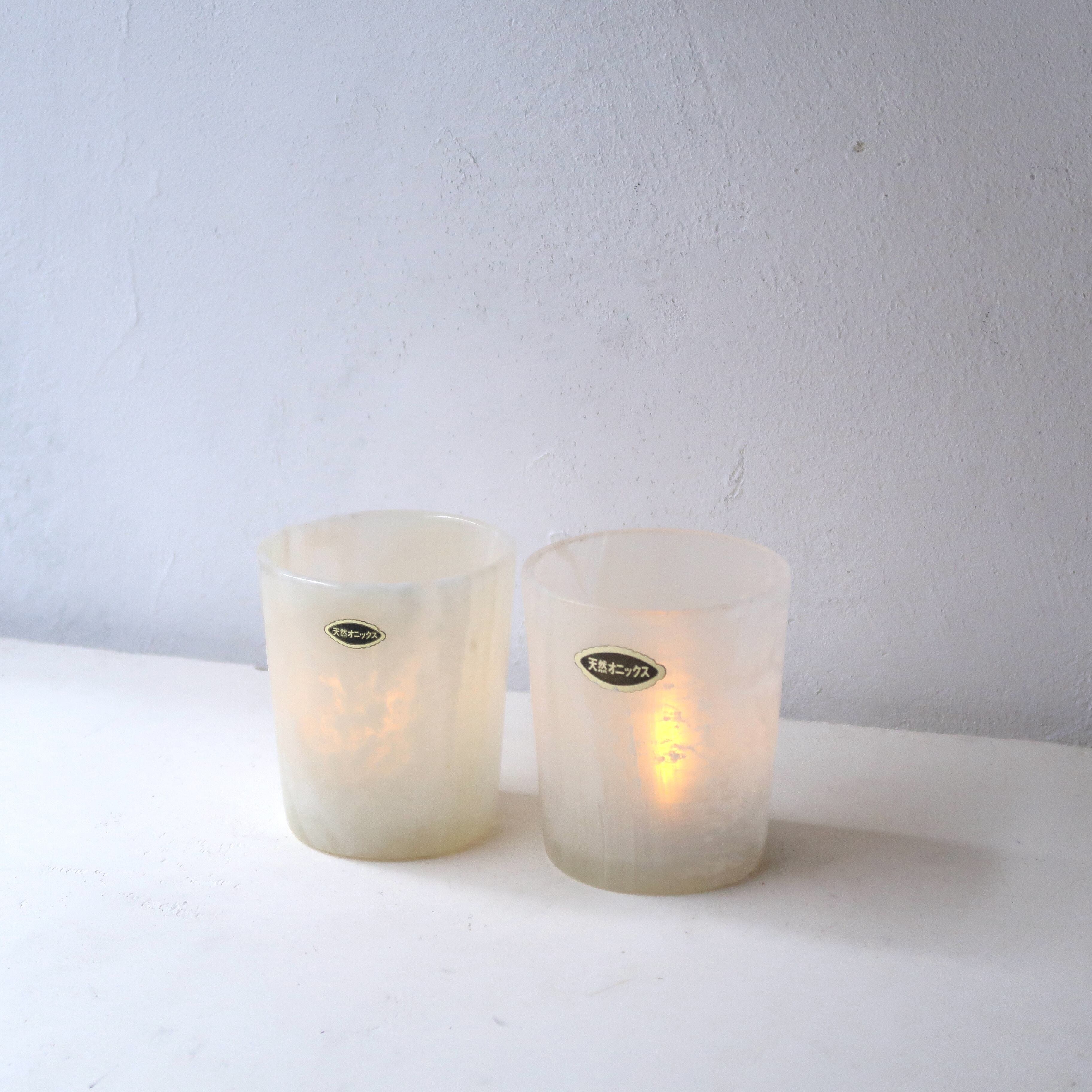 アフガニスタン オニキス 手彫り キャンドルホルダー アクセサリー入れ アフガニスタン オニキス 手彫り キャンドルホルダー アクセサリー入れ