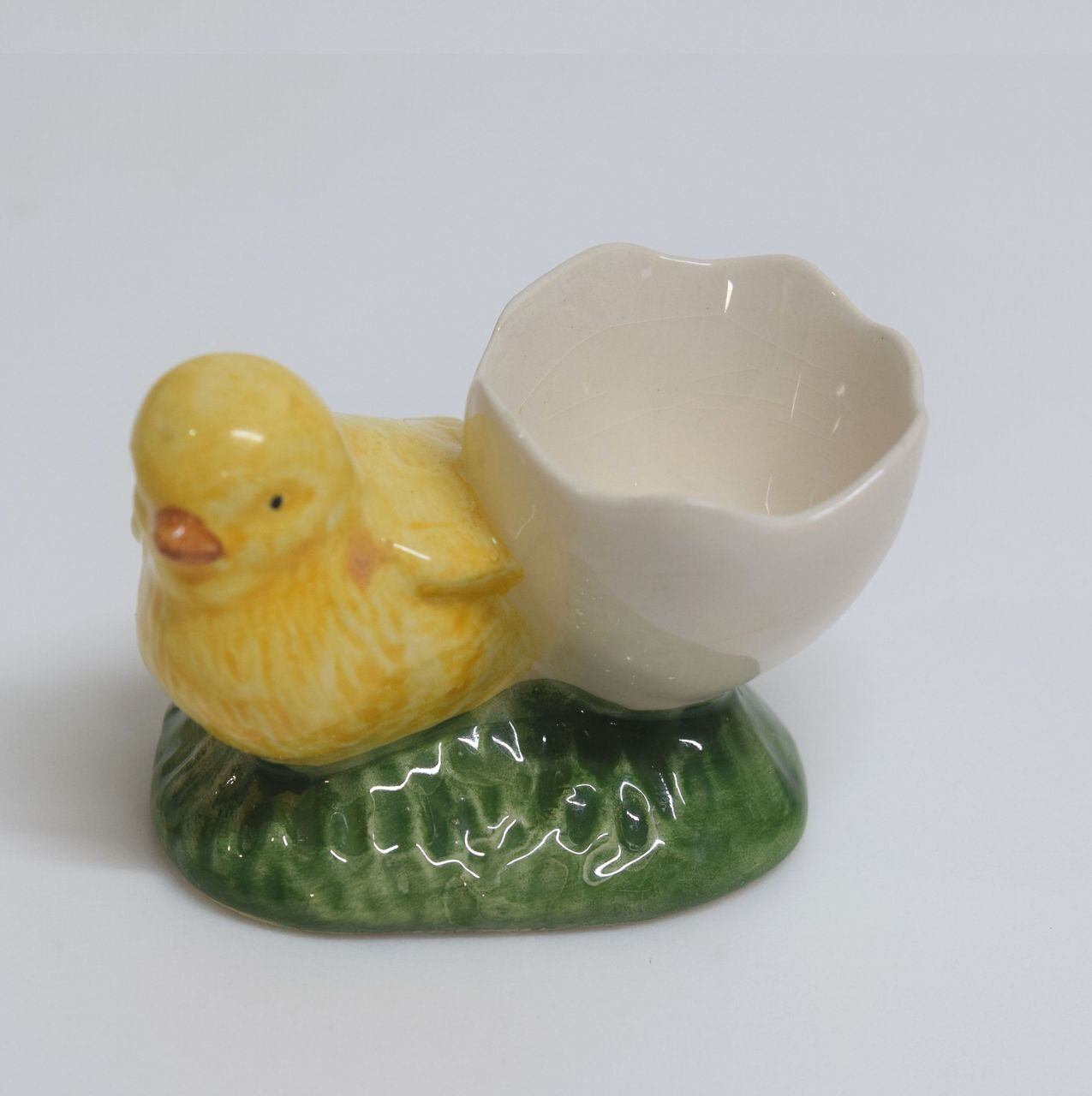 昭和レトロ かわいいひよこのエッグスタンド 陶器 | 一丁目ねこ番地 by