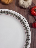【Vintage】Gefle (ｹﾞﾌﾚ)/Safari(ｻﾌｧﾘ) Plate 24cm / Sweden①