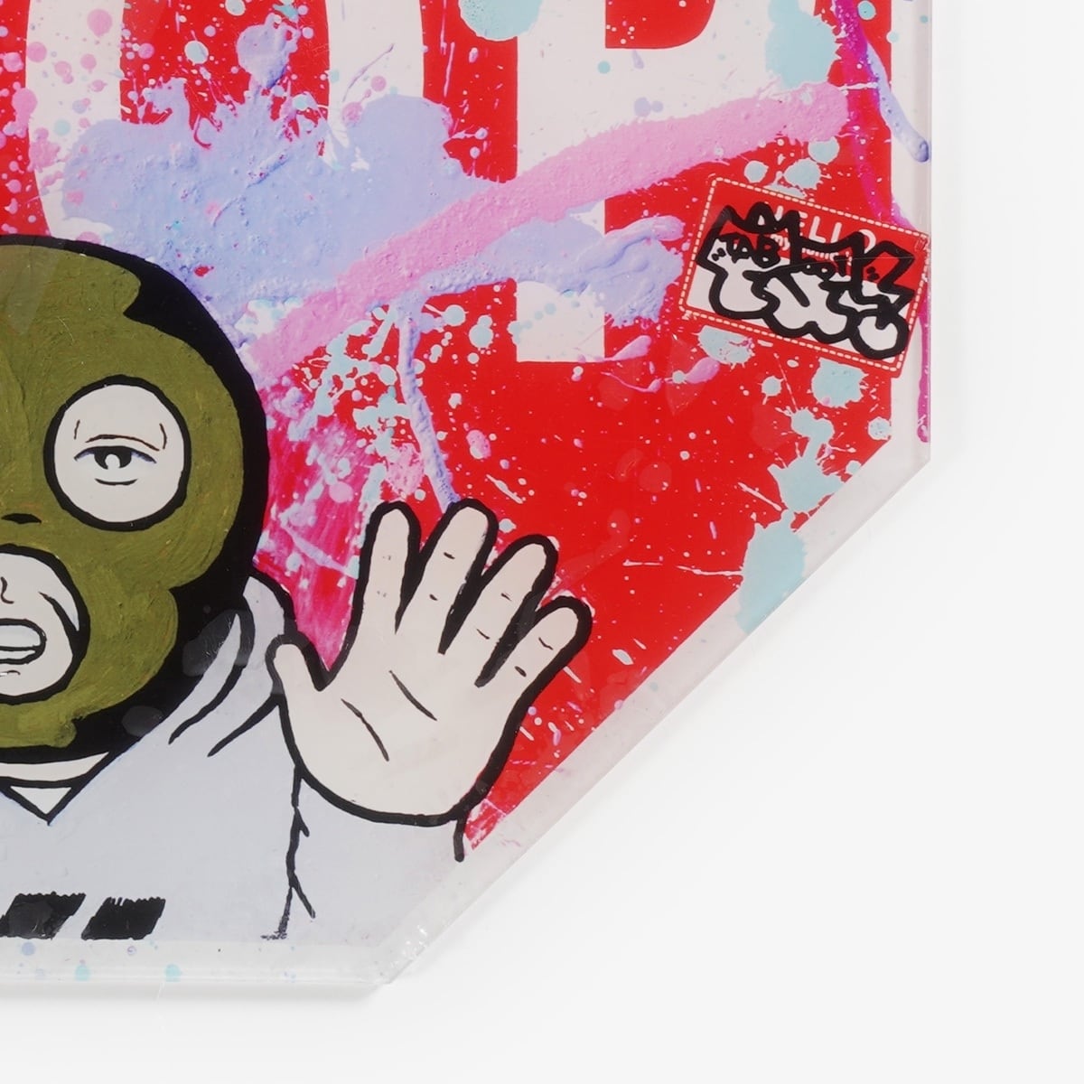 イルブロスSTOPアクリルボード※サイン入りステッカー付き | taboo1