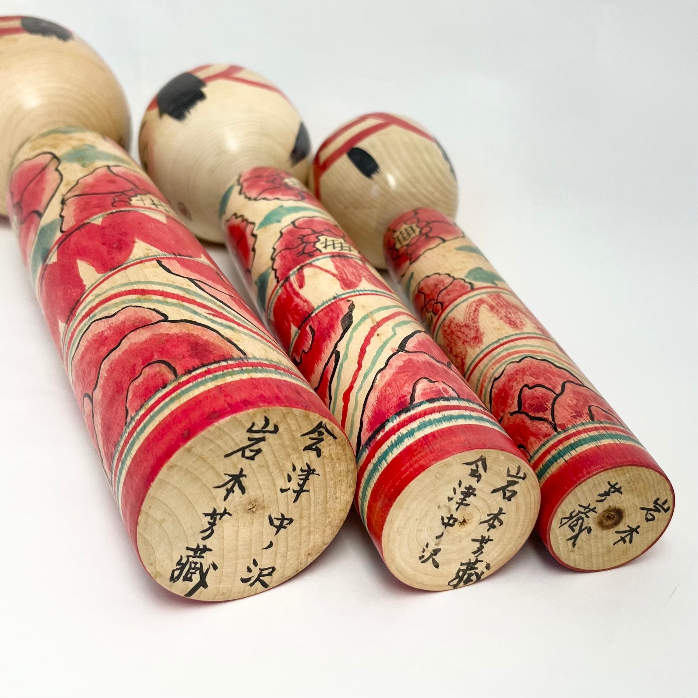 中ノ沢系 / 岩本芳蔵工人（3本セット）