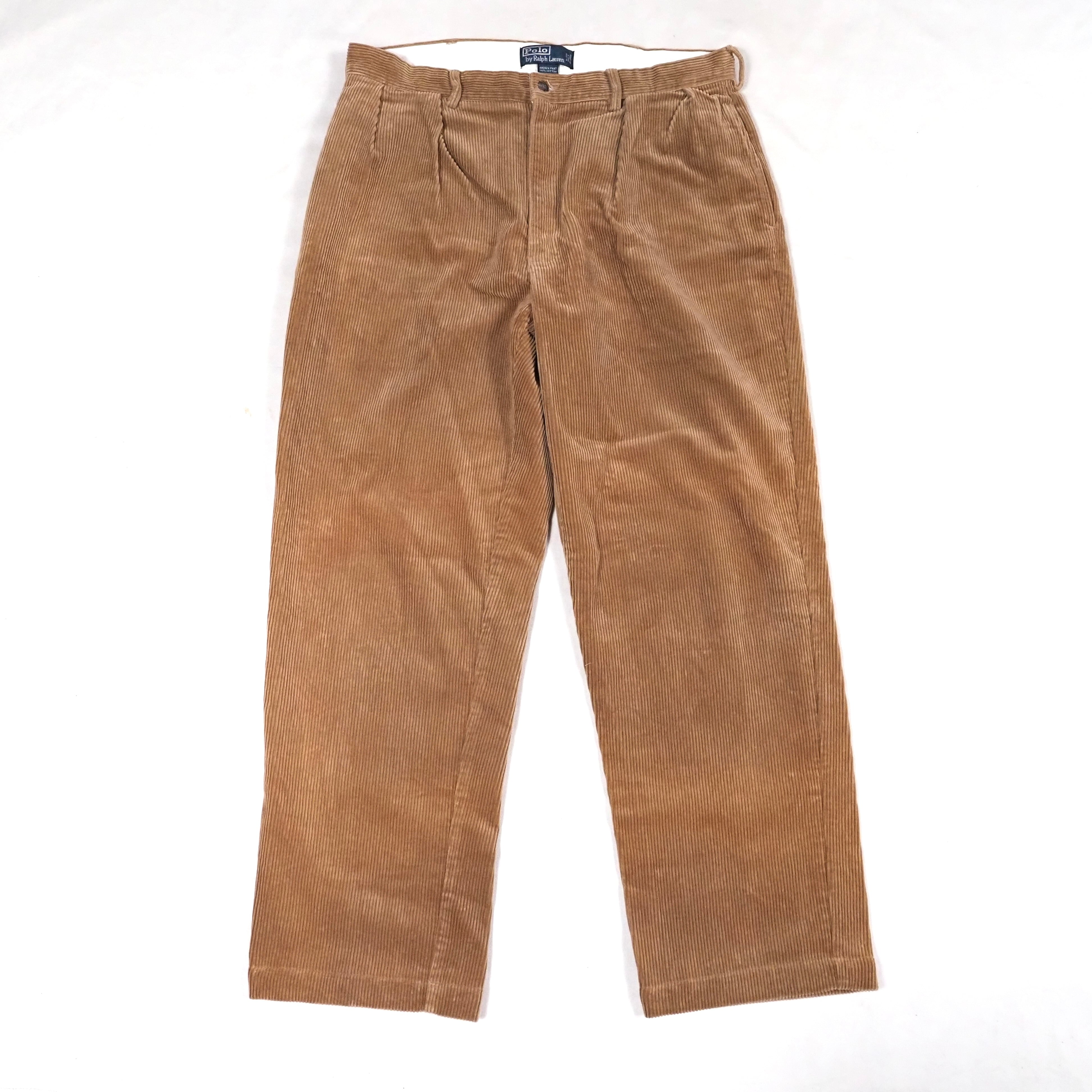 Polo by Ralph Lauren ETHAN PANT cotton pants w34 90's ポロラルフ