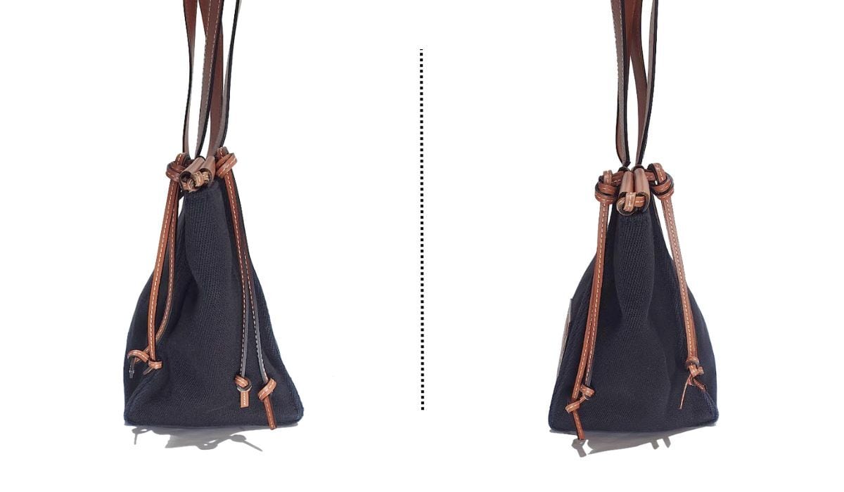 【美品】LOEWE ロエベ クッショントート スモール 黒 LOEWE ロエベ クッショントート スモール トートバッグ ショルダー