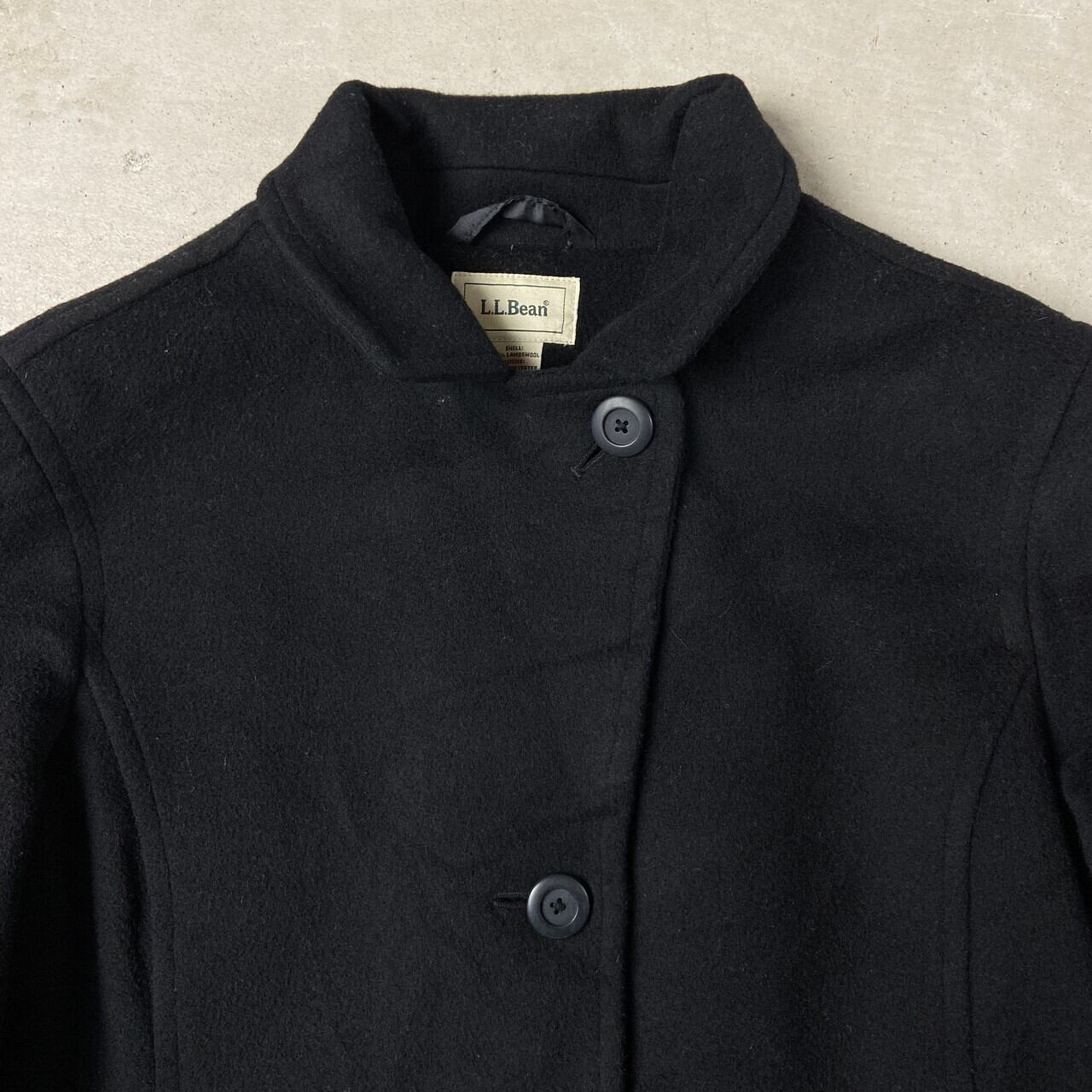 00年代 L.L.Bean エルエルビーン ウールコート ロングコート